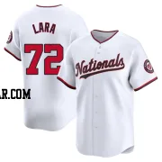 Andry Lara Men's Washington Nationals White Limited Home Jersey