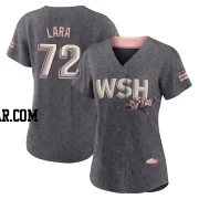 Andry Lara Women's Washington Nationals Gray Replica 2022 City Connect Jersey