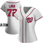 Andry Lara Women's Washington Nationals White Authentic Home Jersey