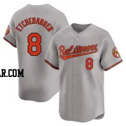 Andy Etchebarren Men's Baltimore Orioles Gray Limited Road Jersey