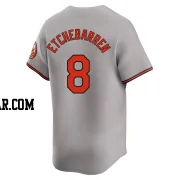 Andy Etchebarren Men's Baltimore Orioles Gray Limited Road Jersey