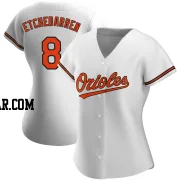 Andy Etchebarren Women's Baltimore Orioles White Authentic Home Jersey