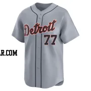 Andy Ibanez Men's Detroit Tigers Gray Limited Road Jersey