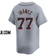 Andy Ibanez Men's Detroit Tigers Gray Limited Road Jersey