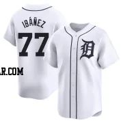 Andy Ibanez Youth Detroit Tigers White Limited Home Jersey