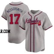 Andy Messersmith Men's Atlanta Braves Gray Limited Away Jersey