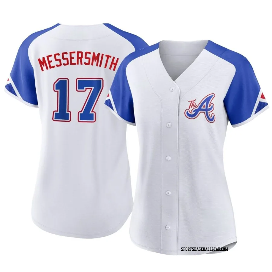 Andy Messersmith Women's Atlanta Braves White Authentic 2023 City Connect Jersey