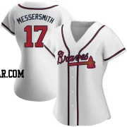 Andy Messersmith Women's Atlanta Braves White Authentic Home Jersey