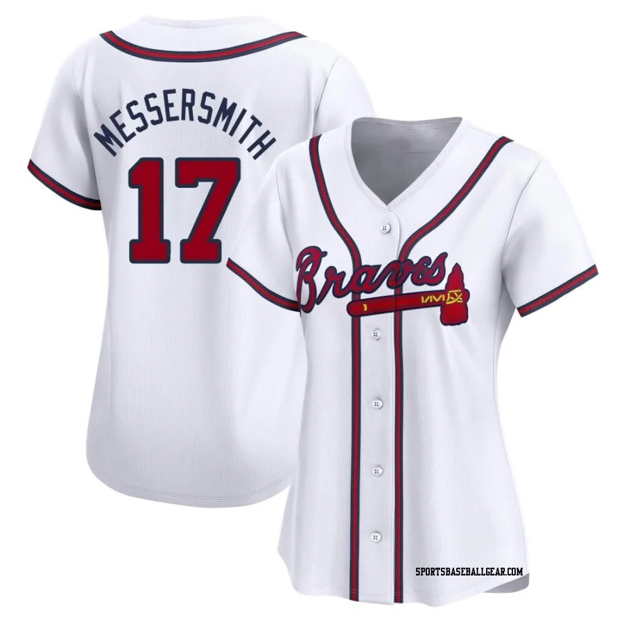 Andy Messersmith Women's Atlanta Braves White Limited Home Jersey