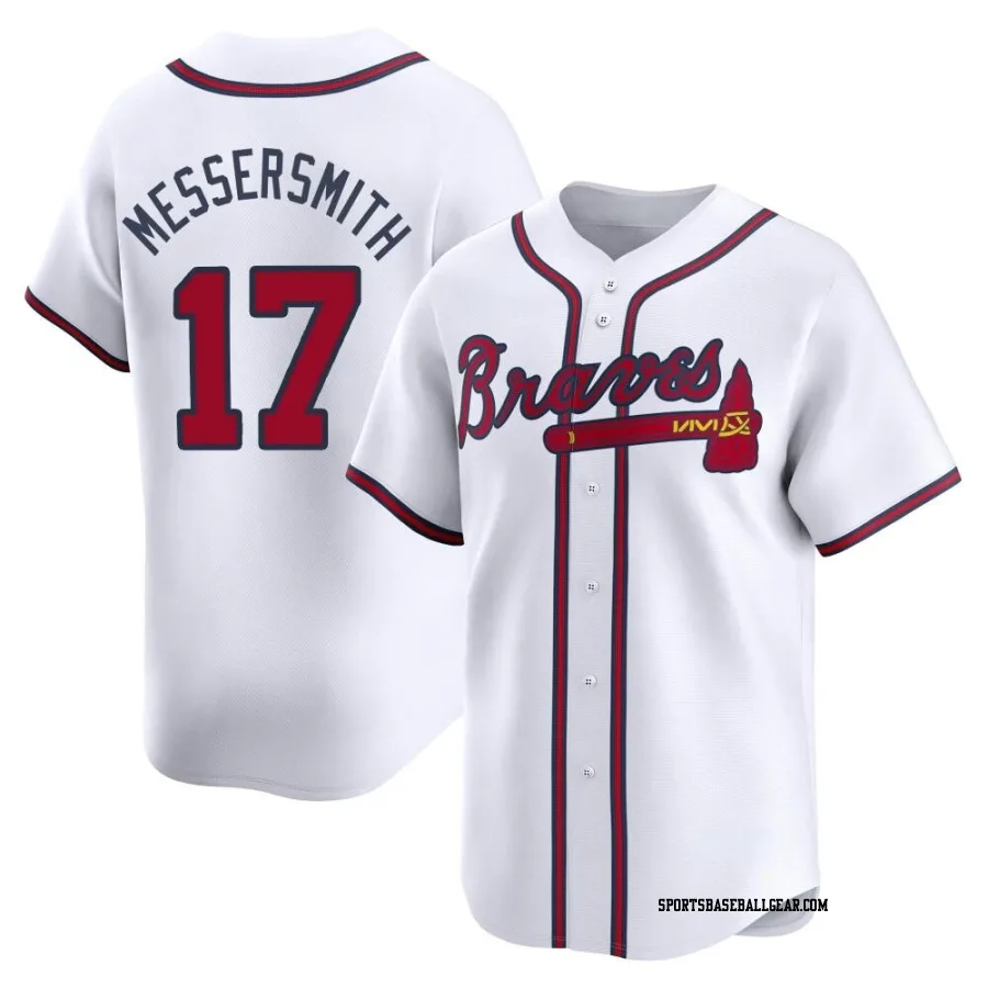 Andy Messersmith Youth Atlanta Braves White Limited Home Jersey