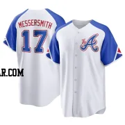 Andy Messersmith Youth Atlanta Braves White Replica 2023 City Connect Jersey