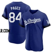 Andy Pages Men's Los Angeles Dodgers Royal Authentic 2021 City Connect Jersey