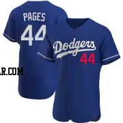 Andy Pages Men's Los Angeles Dodgers Royal Authentic Alternate Jersey