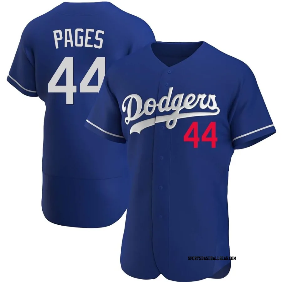 Andy Pages Men's Los Angeles Dodgers Royal Authentic Alternate Jersey