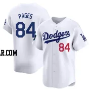 Andy Pages Men's Los Angeles Dodgers White Limited 2024 World Tour Seoul Series Home Jersey