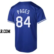 Andy Pages Youth Los Angeles Dodgers Royal Limited Alternate Jersey