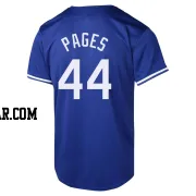 Andy Pages Youth Los Angeles Dodgers Royal Limited Alternate Jersey