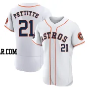 Andy Pettitte Men's Houston Astros White Authentic 2022 World Series Champions Home Jersey