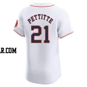 Andy Pettitte Men's Houston Astros White Elite Home Jersey