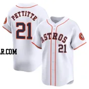 Andy Pettitte Men's Houston Astros White Limited Home Jersey