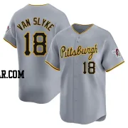 Andy Van Slyke Men's Pittsburgh Pirates Gray Limited Away Jersey