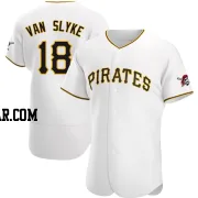 Andy Van Slyke Men's Pittsburgh Pirates White Authentic Home Jersey