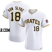 Andy Van Slyke Men's Pittsburgh Pirates White Elite Home Jersey