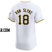 Andy Van Slyke Men's Pittsburgh Pirates White Elite Home Jersey