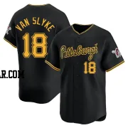 Andy Van Slyke Youth Pittsburgh Pirates Black Limited Alternate Jersey