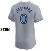 Angel Bastardo Men's Toronto Blue Jays Gray Elite Road Jersey