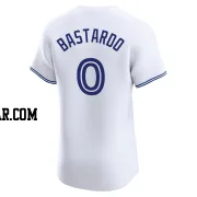 Angel Bastardo Men's Toronto Blue Jays White Elite Home Jersey