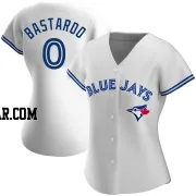 Angel Bastardo Women's Toronto Blue Jays White Authentic Home Jersey