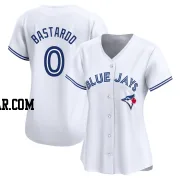 Angel Bastardo Women's Toronto Blue Jays White Limited Home Jersey