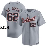 Angel De Jesus Men's Detroit Tigers Gray Limited Road Jersey