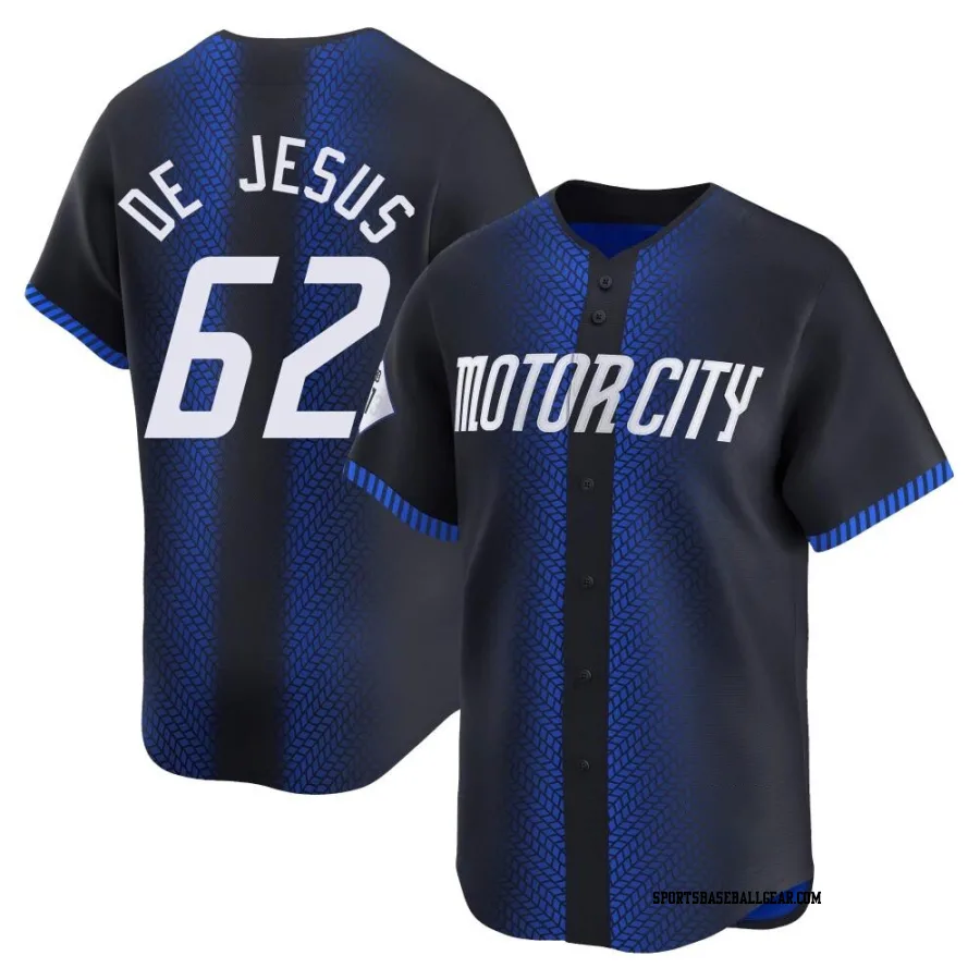 Angel De Jesus Youth Detroit Tigers Blue Limited 2024 City Connect Jersey