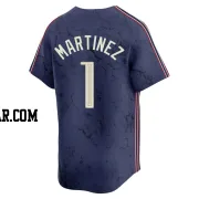 Angel Martinez Men's Cleveland Guardians Navy Limited 2024 City Connect Jersey