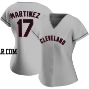 Angel Martinez Women's Cleveland Guardians Gray Authentic Road Jersey