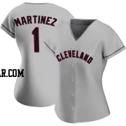 Angel Martinez Women's Cleveland Guardians Gray Authentic Road Jersey