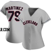 Angel Martinez Women's Cleveland Guardians Gray Authentic Road Jersey