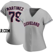 Angel Martinez Women's Cleveland Guardians Gray Authentic Road Jersey