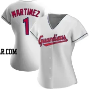 Angel Martinez Women's Cleveland Guardians White Authentic Home Jersey