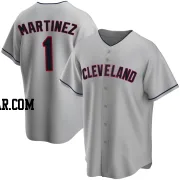 Angel Martinez Youth Cleveland Guardians Gray Replica Road Jersey