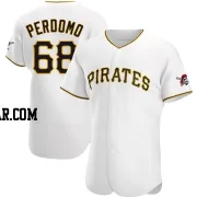 Angel Perdomo Men's Pittsburgh Pirates White Authentic Home Jersey