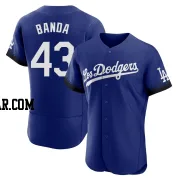 Anthony Banda Men's Los Angeles Dodgers Royal Authentic 2021 City Connect Jersey