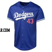 Anthony Banda Men's Los Angeles Dodgers Royal Limited Alternate Jersey