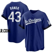 Anthony Banda Youth Los Angeles Dodgers Royal Replica 2021 City Connect Jersey