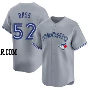 Anthony Bass Men's Toronto Blue Jays Gray Limited Away Jersey