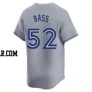 Anthony Bass Men's Toronto Blue Jays Gray Limited Away Jersey