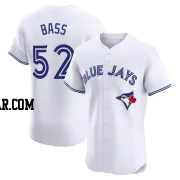 Anthony Bass Men's Toronto Blue Jays White Elite Home Jersey