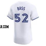 Anthony Bass Men's Toronto Blue Jays White Elite Home Jersey